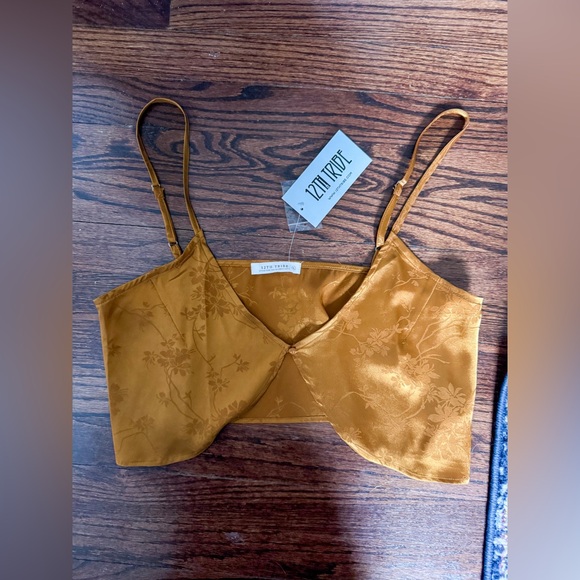 NWT 12th Tribe Silk Cami - Picture 6 of 7